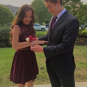 STUNNNING two piece hoco/formal dress 😍😍